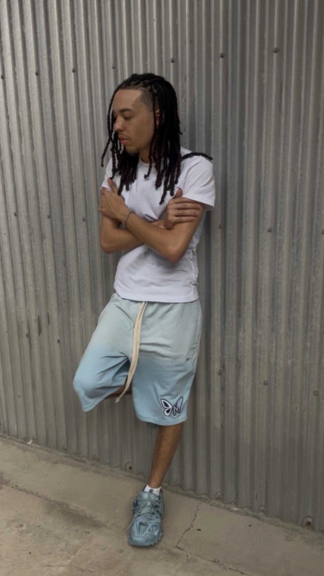Monarc BM shorts (SKY BLEU)