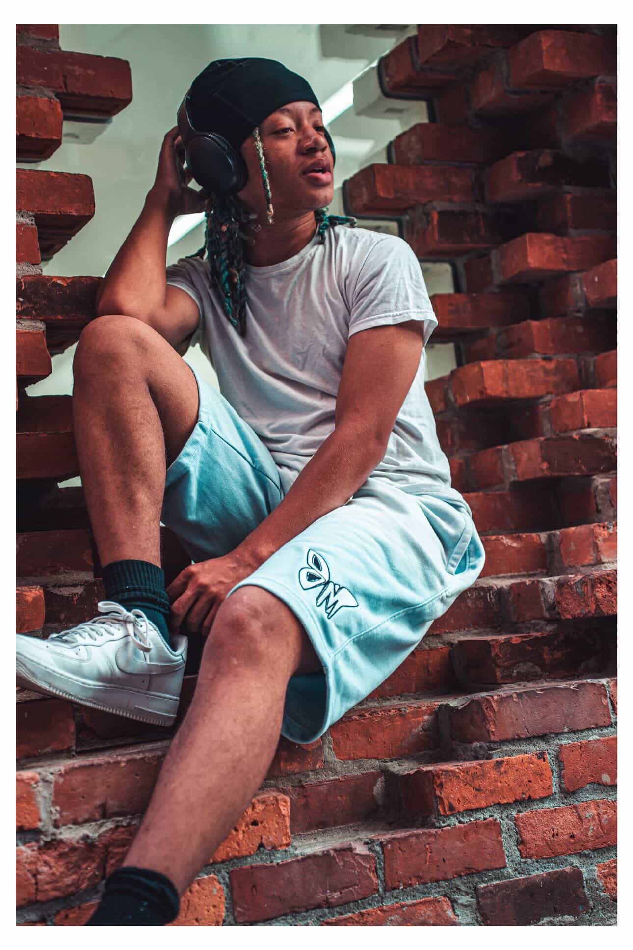 Monarc BM shorts (SKY BLEU)
